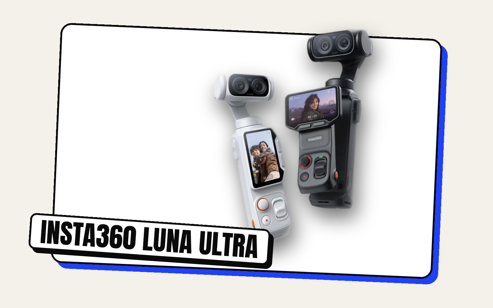 Insta360 Luna Ultra — unboxing